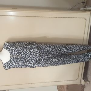 Zenana XL one piece jumpsuit in leopard